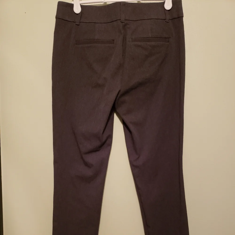 Loft Modern Skinny Ankle Pants, Gray, Petite, Size 2P - Picture 3 of 7